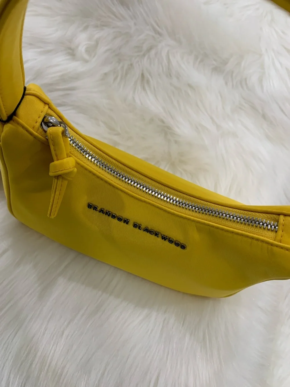 Brandon Blackwood Syl Bag In Yellow Nylon - Picture 4 of 15